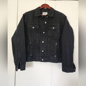 Black Old Navy Jean Jacket new without tags size L
